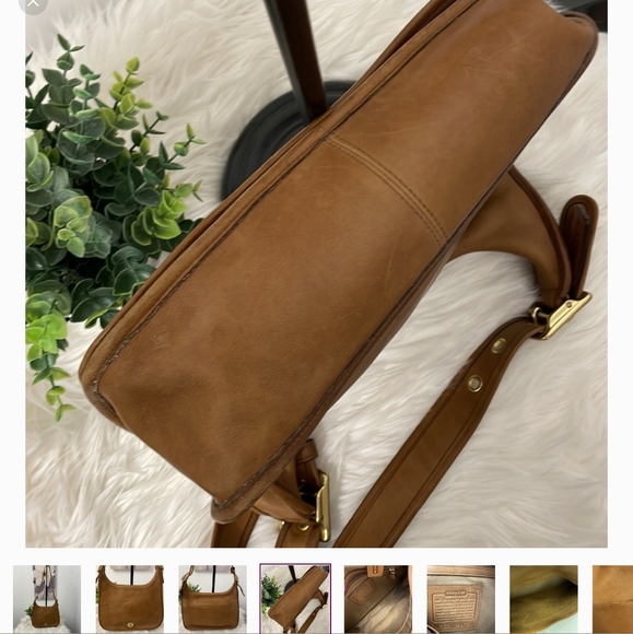 Vintage Coach saddle bag - Picture 4 of 11